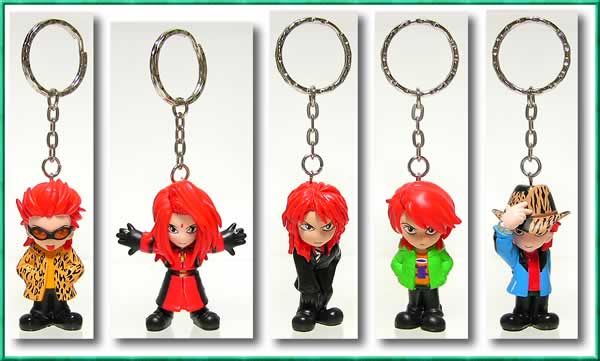 hide フィギュアキーホルダー1