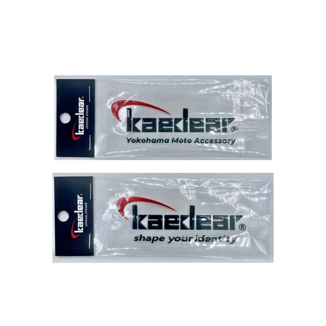 Kaedear オリジナルステッカー 3枚セット ( カッディング 3D ) KDR