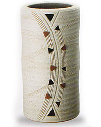 信楽焼 トライアングル傘立て（S）｜傘立て専門店の傘立て.net