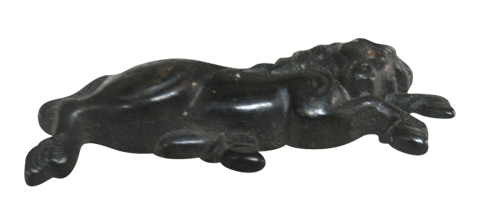 目貫 menuki 馬図 horse 刀装具 めぬき 服部美術店 samurai 小道具