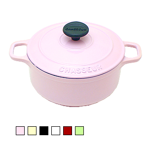 シャスール ラウンドキャセロール20cmカラー6色 CH37220の