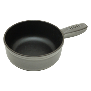 ストウブ ミニチーズフォンデュポット グレー 40509－593の