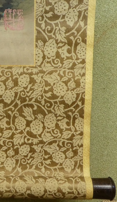 稲垣錦荘 『深渓幽処図』 [古美術こもれび] 骨董,掛軸,絵画の買取と