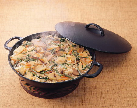 岩鋳・平型万能鍋 両手万能鍋／本場盛岡南部鉄器／こだわりやさん．com