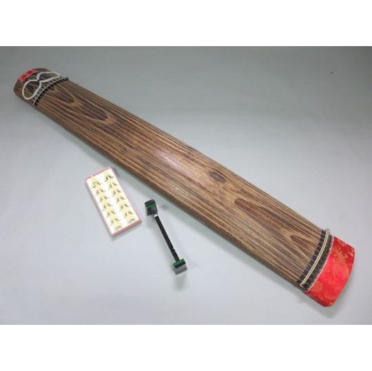 琴 13絃 紫檀 半上角巻 【中古品】KUS0006 ※送料無料 商品詳細│琴