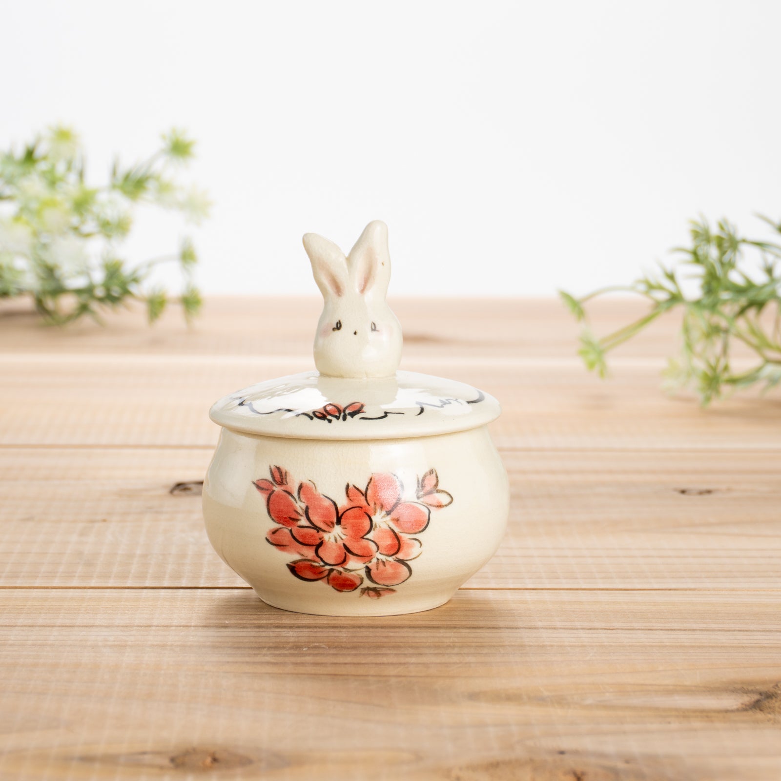 京都 清水焼】小物入れ うさちゃん【京都 清水焼】