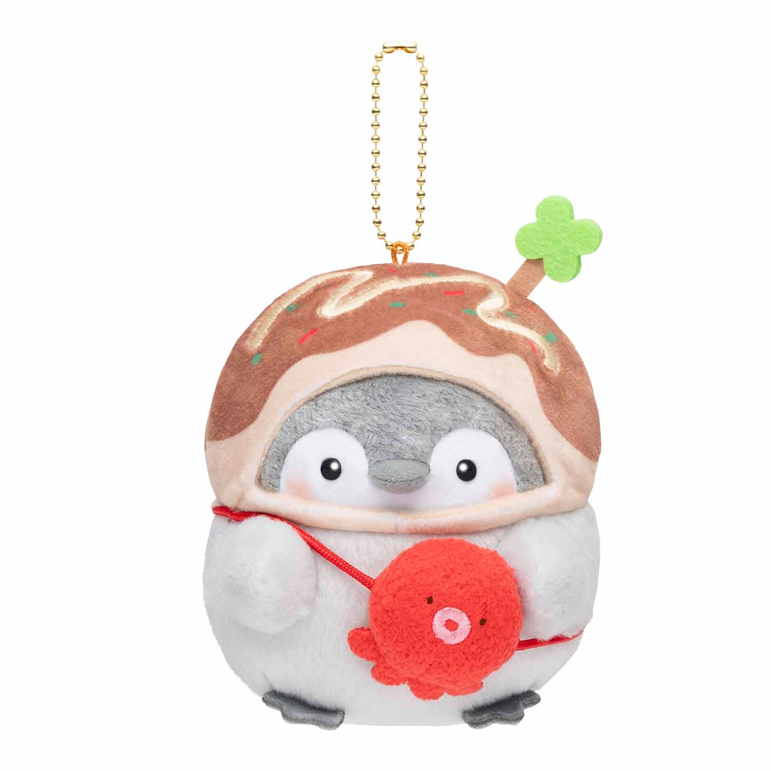 Koupen-chan,코우펜짱,点赞鹅,正能量企鵝 Piping hot! Takoyaki mascot