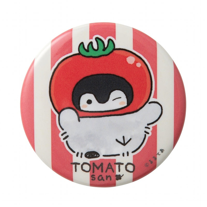 コウペンちゃん なつやすみマルシェ 缶バッジ（トマトさん