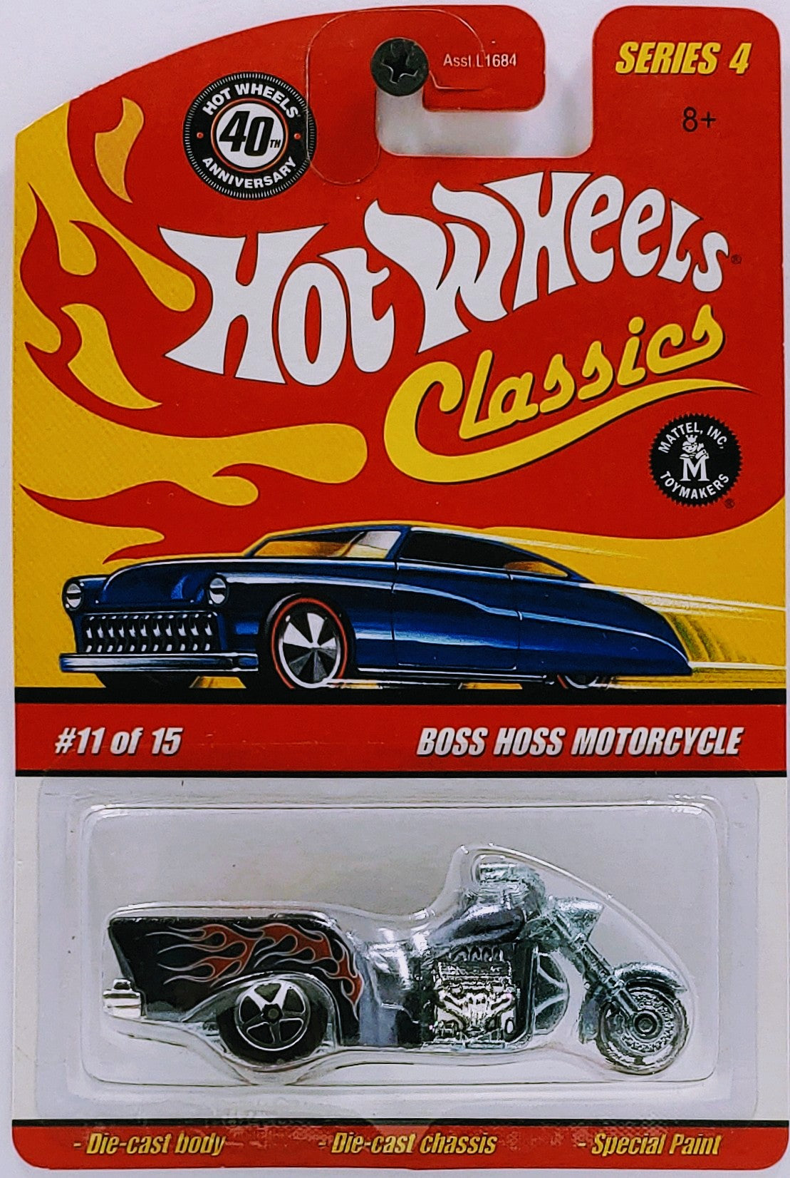 Hot Wheels 2008 - Classics Series 4 # 11/15 - Boss Hoss Motorcycle