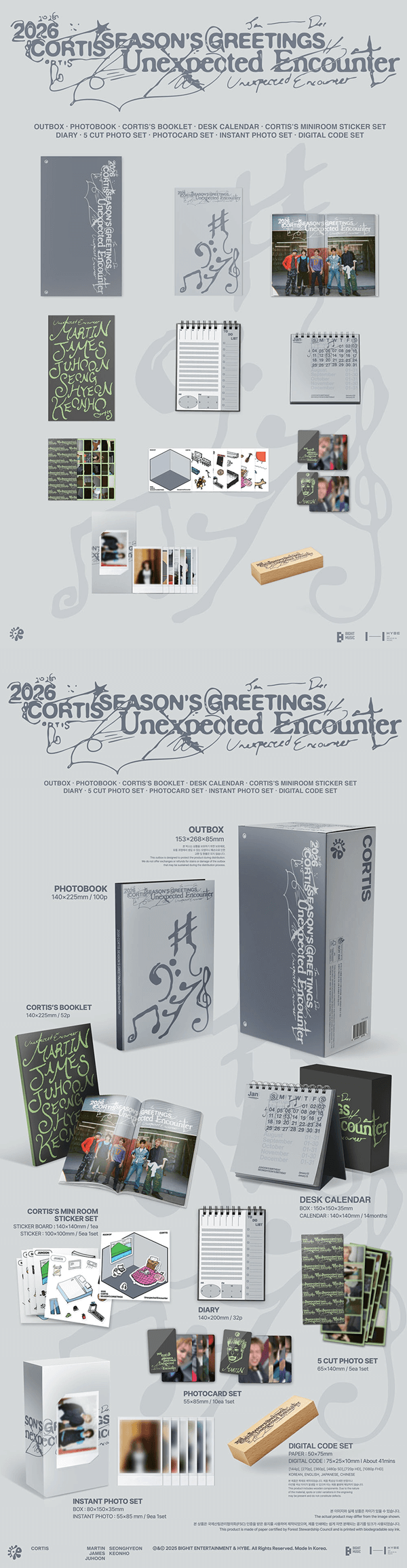 CORTIS 2026 SEASON'S GREETINGS [UNEXPECTED ENCOUNTER] | INCLUDES