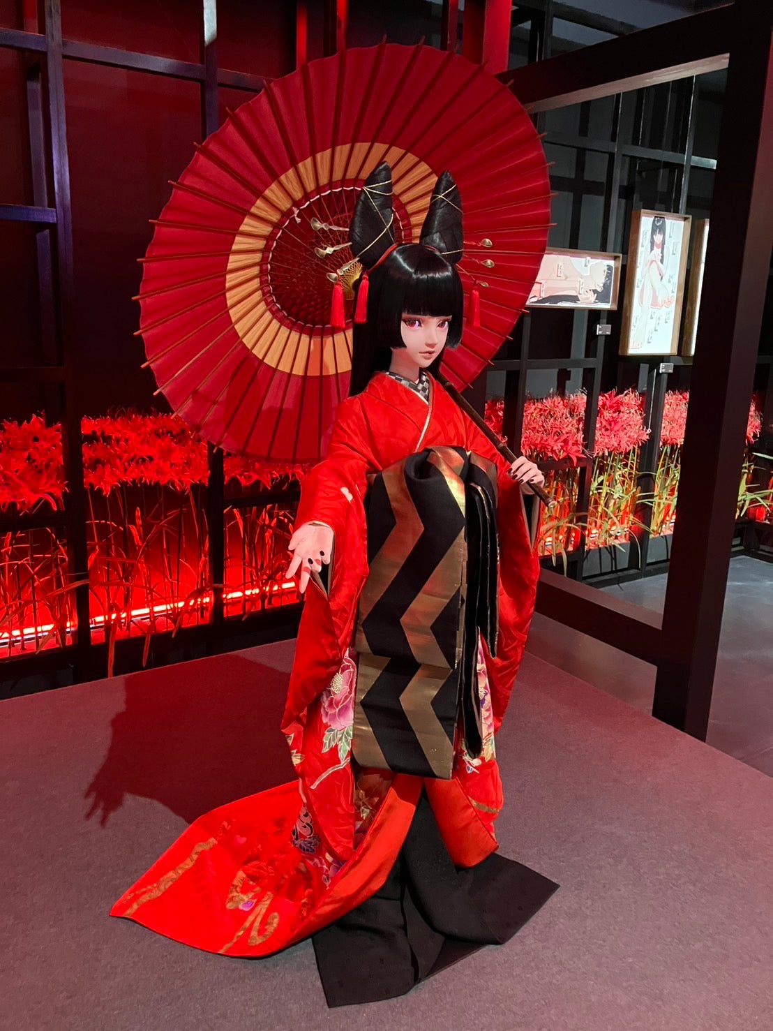 イラストレーターLAM様 個展-千客万雷- - 日本最古の京都和傘屋 辻倉