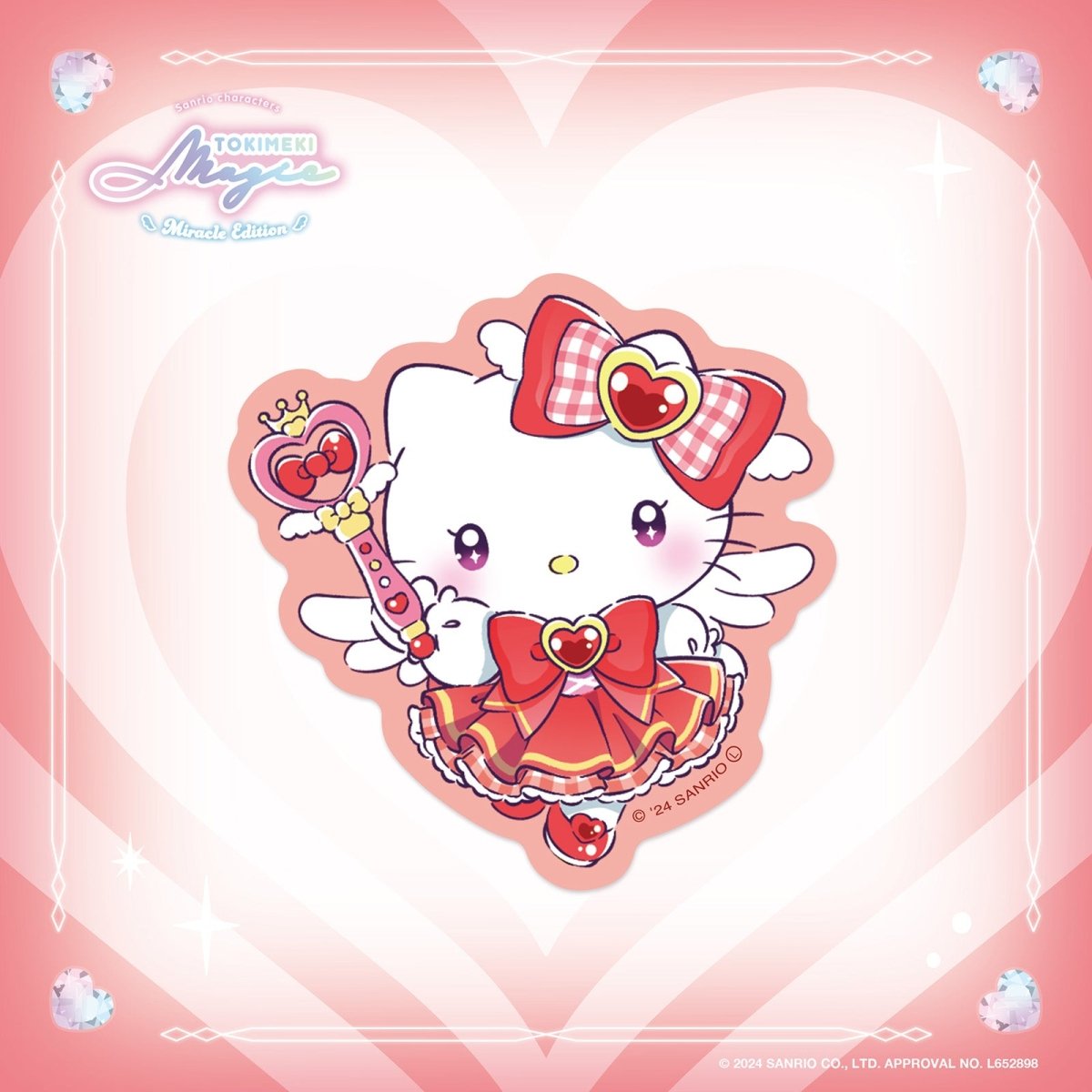 LAFARYオリジナル》ときめき戦士-Miracle Edition- ステッカー ハロー