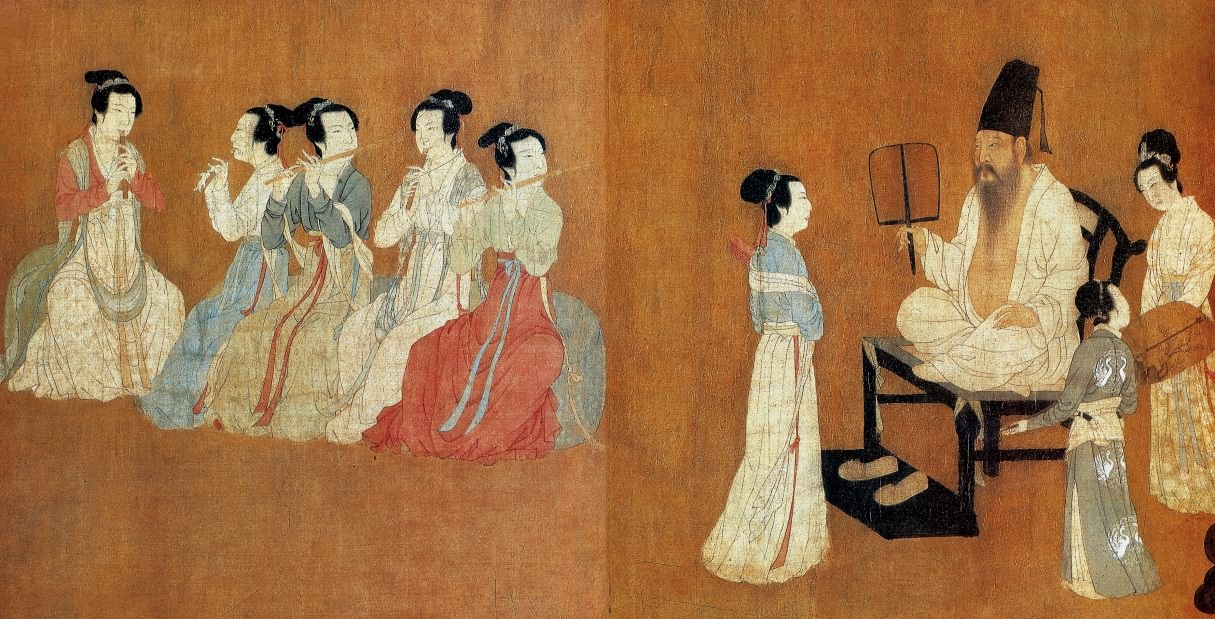 韩熙载夜宴图赏析_中国名画赏析_灵感家，让你我不再迷茫