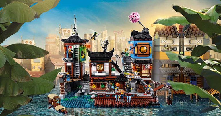 Un plaisir passionnant avec NINJAGO City Docks 70657 – Lightailing