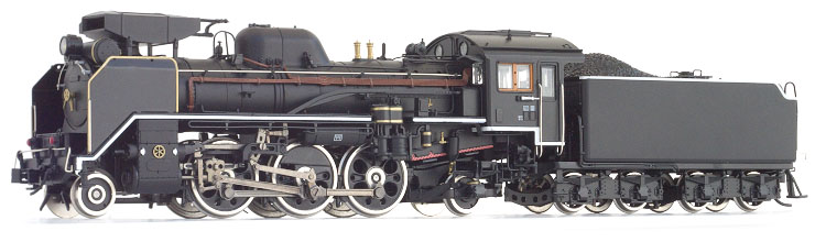 天賞堂C58形1号機やまぐち号（#51035プラスチック製）蒸気機関車