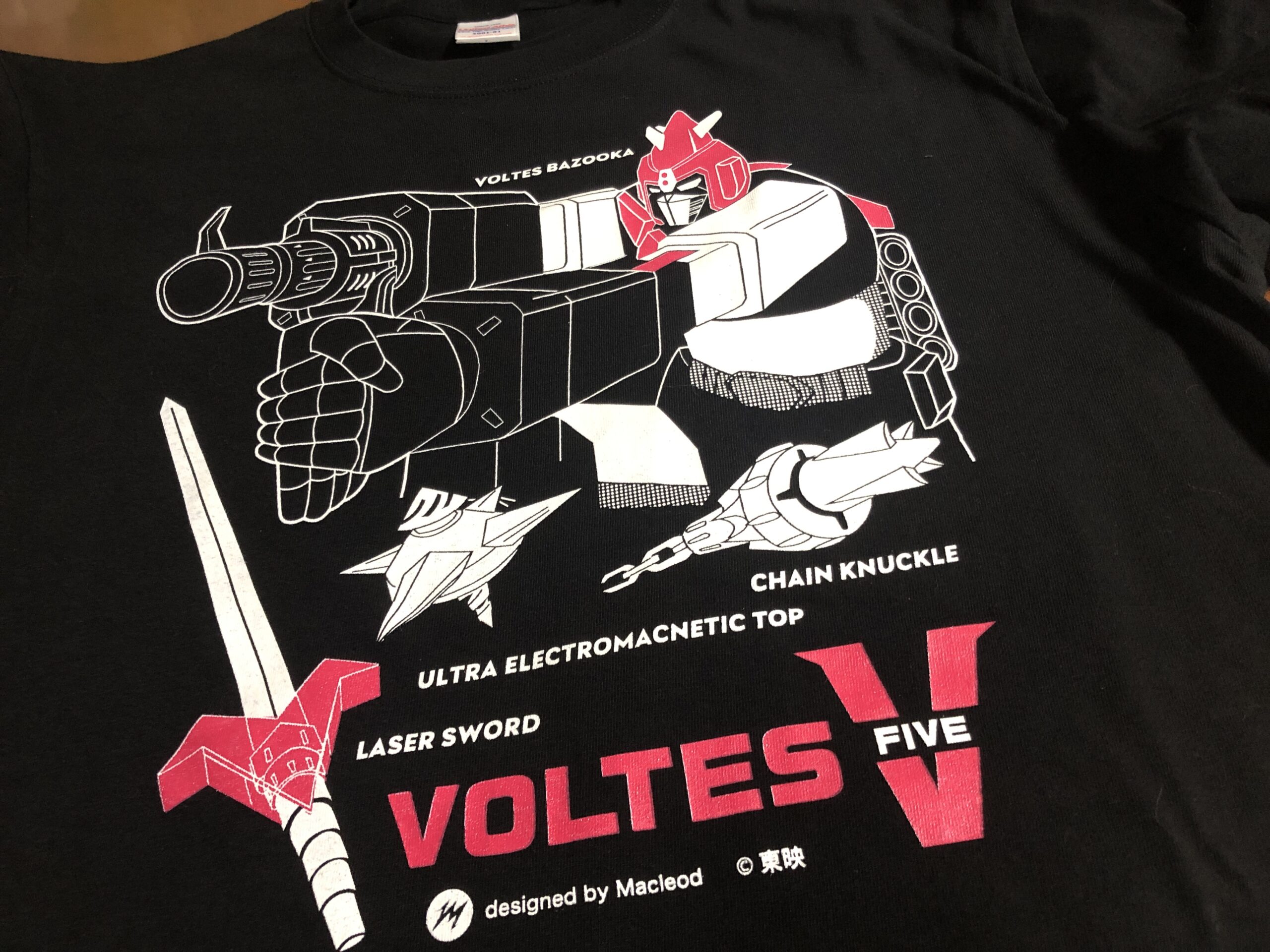 Tシャツ「超電磁マシーン ボルテスV」 – マクラウド