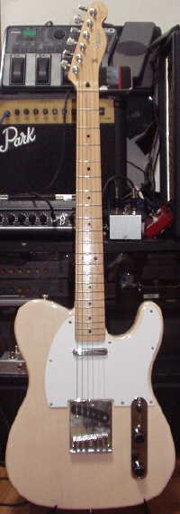 Fender Japan Telecaster TL43 ギター・エフェクターの自作改造【松美庵】