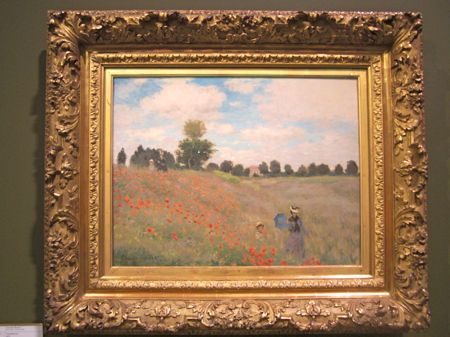 クロード・モネ「アルジャントゥイユのひなげし」＿メルシーパリ.ネット