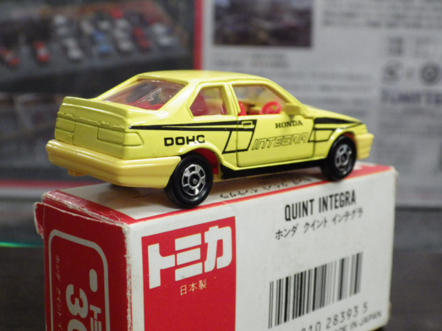 ミニカーショップグローバル - トミカ 30 ホンダ クイント インテグラ