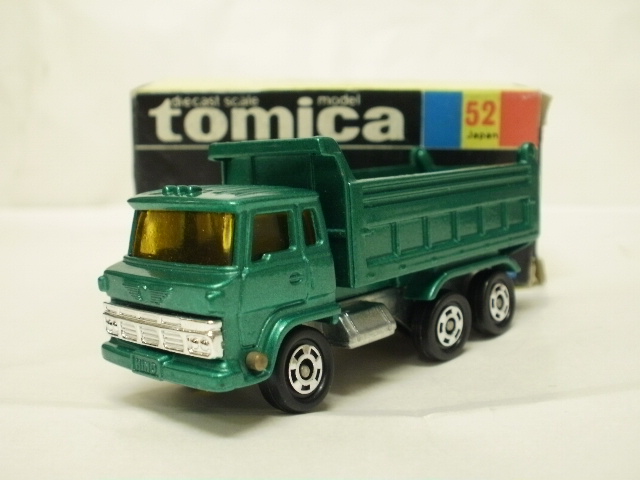 3896)トミカ 黒箱 トミカ 黒箱 日野 ダンプカー 日本製 日野