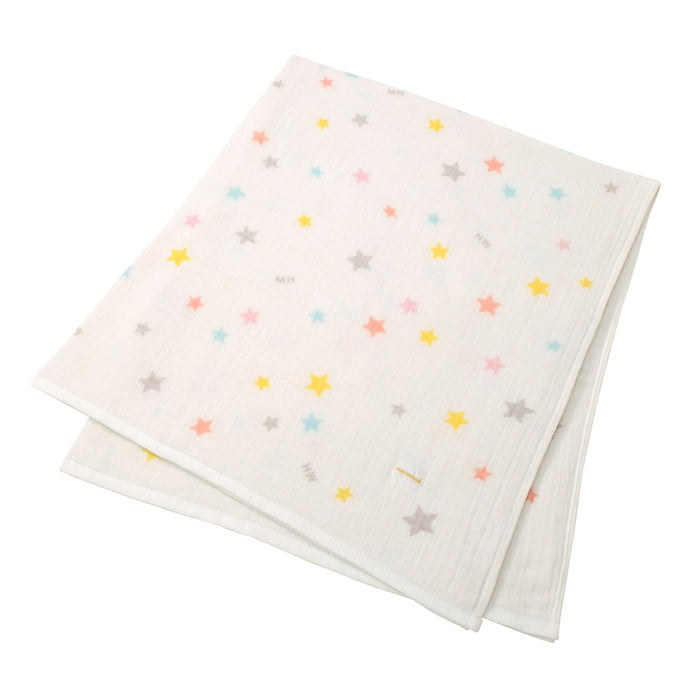 6重織ガーゼケット 星柄 – ミキハウスオフィシャルサイト