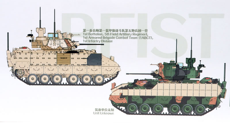 Magic Factory 1/48 M7A3 BFIST Bradley Fire Support Team Vehicle