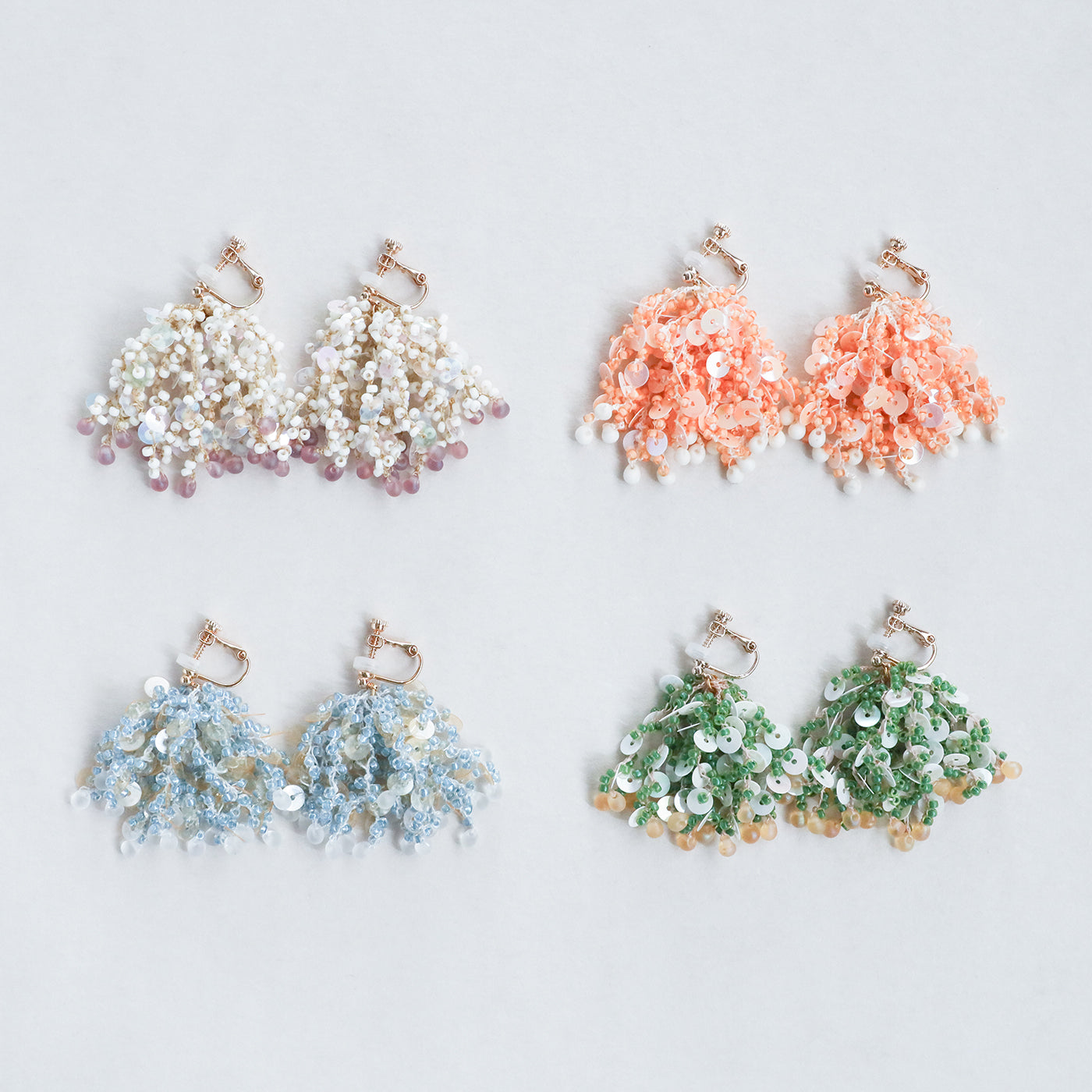 コーラルイヤリングキット