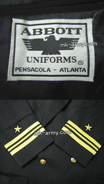 米軍放出品・U.S.Navyブルードレス(少佐)上下セット