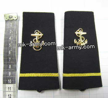 米軍納品・U.S.NAVY士官候補生(1stクラス)エポレット章(両肩)