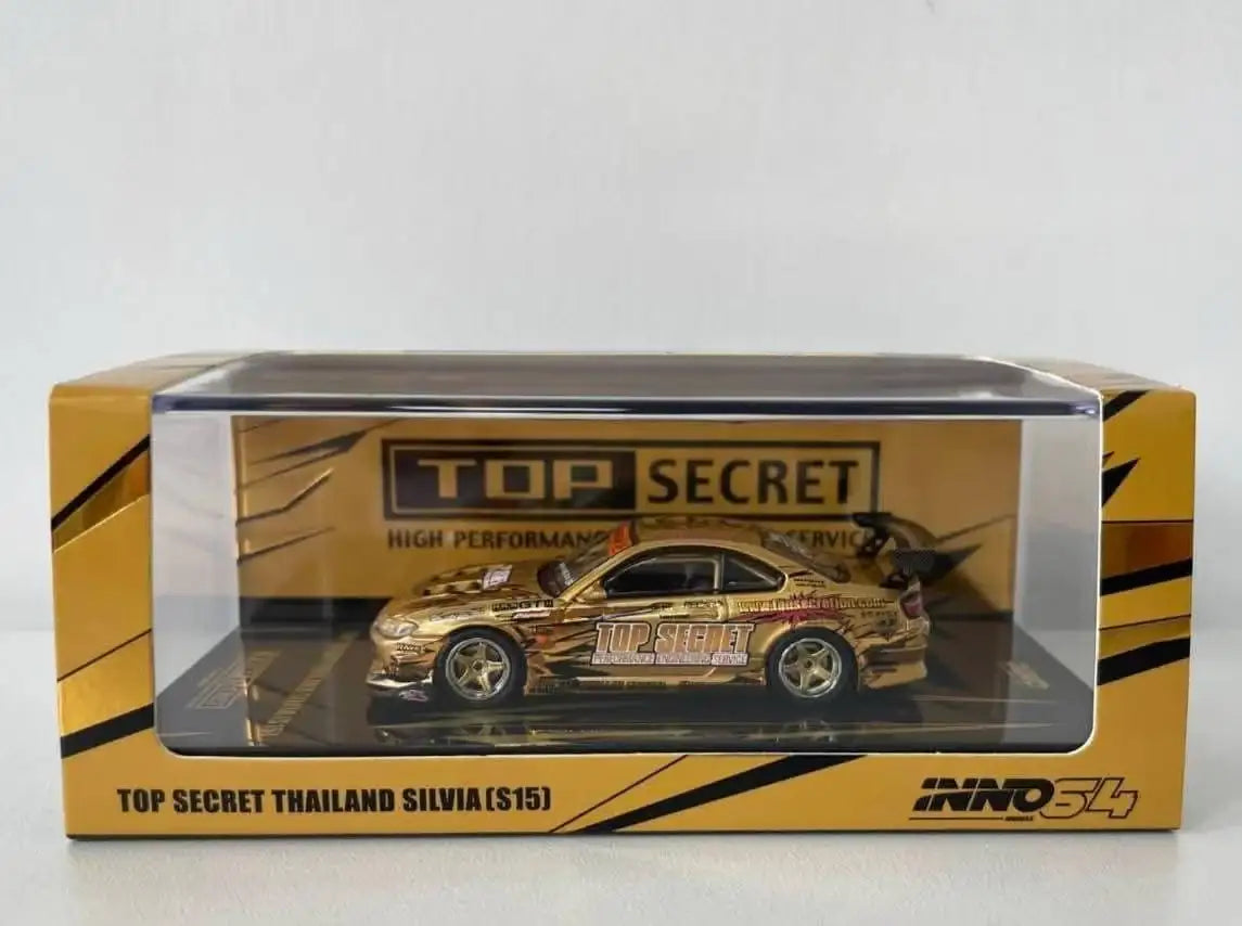 Inno64 X TAS 2026 1:64 Top Secret Thailand Silvia S15 Diecast