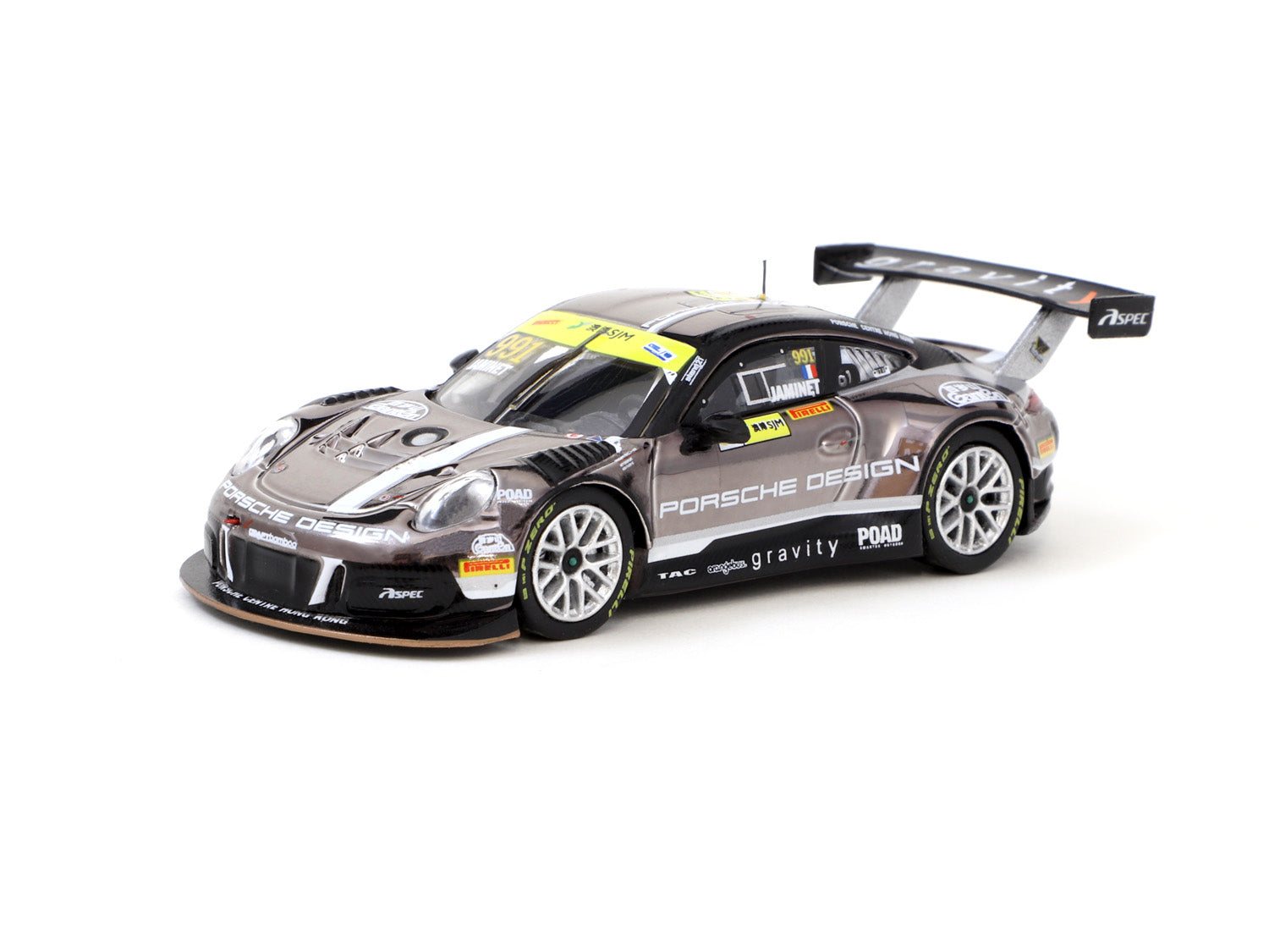Tarmac Works 1:64 Porsche 911 GT3 R Macau GT Cup FIA GT World Cup