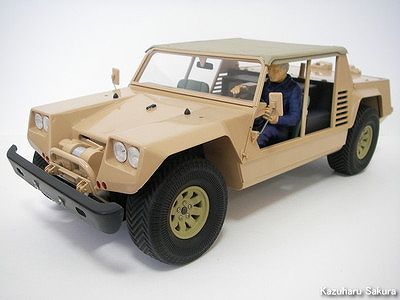 ラジコンレストア記～タミヤ・ランボルギーニ・チータの完成画像