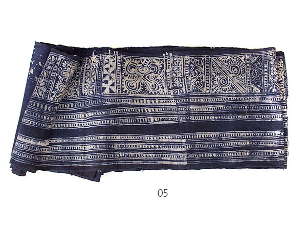 モン族ヘンプロール古布