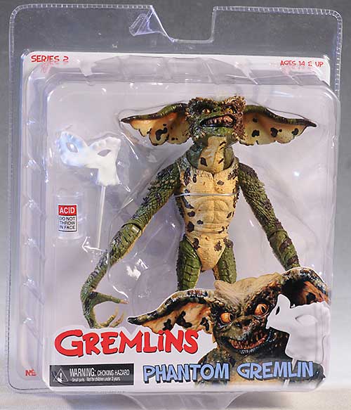 Review and photos of Gremlins Lenny, Phantom action figures by NECA
