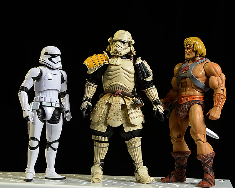 Review and photos of Teppo Ashigaru Sandtrooper Star Wars Movie