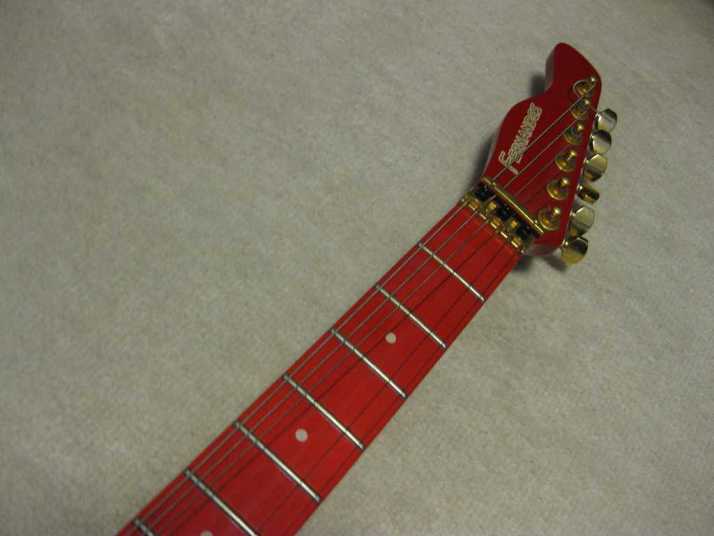 Fernandes Strat L'Arc～en～Ciel Ken Model Red