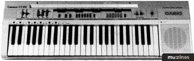 Casio CT310 Electronic Keyboard (EMM May 84)