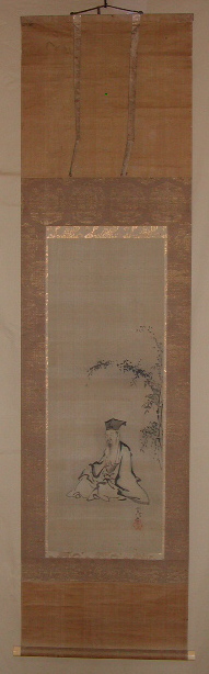 狩野常信・掛軸・江戸時代の御用絵師・狩野派・,徳川家光・徳川家綱