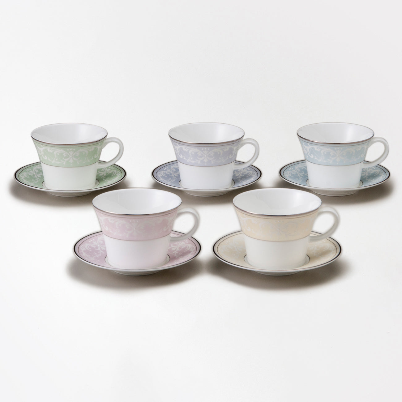 nikko食器｜兼用碗皿5客アソートセット｜カップ/ソーサー｜ニッコー