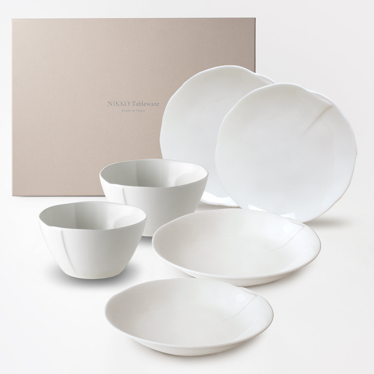 nikko食器｜スターター6点セット (ペア)｜プレート・深皿｜ニッコー