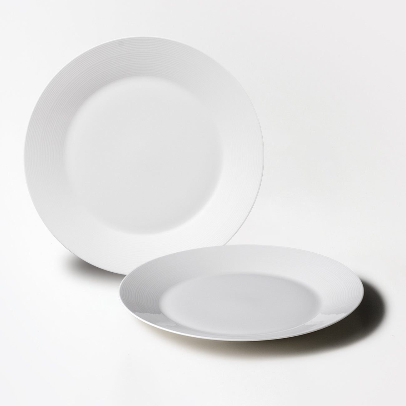 白いブランド食器｜ペア23cmプレート｜EXQUISITE｜ニッコー公式