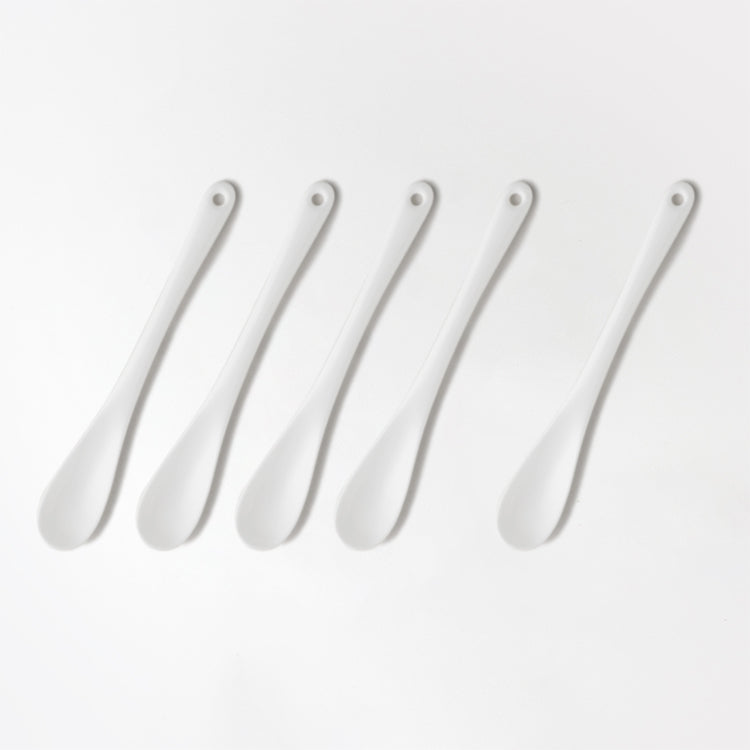 コーヒースプーン5本＋1本セット(25) デコレーションアウトライン