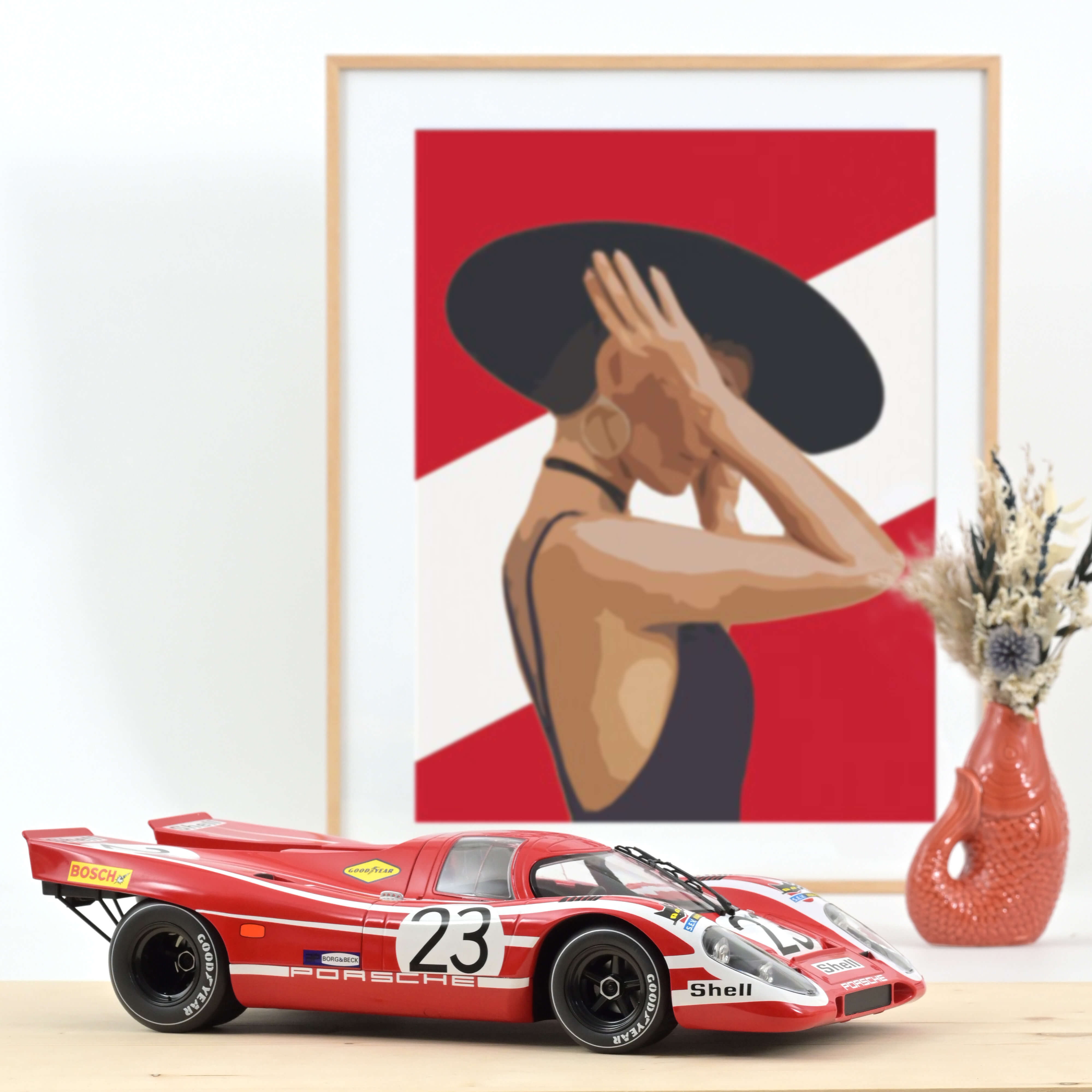 Porsche 917K 24H France 1970 Attwood/Herrmann Winner 1:12 – Norev