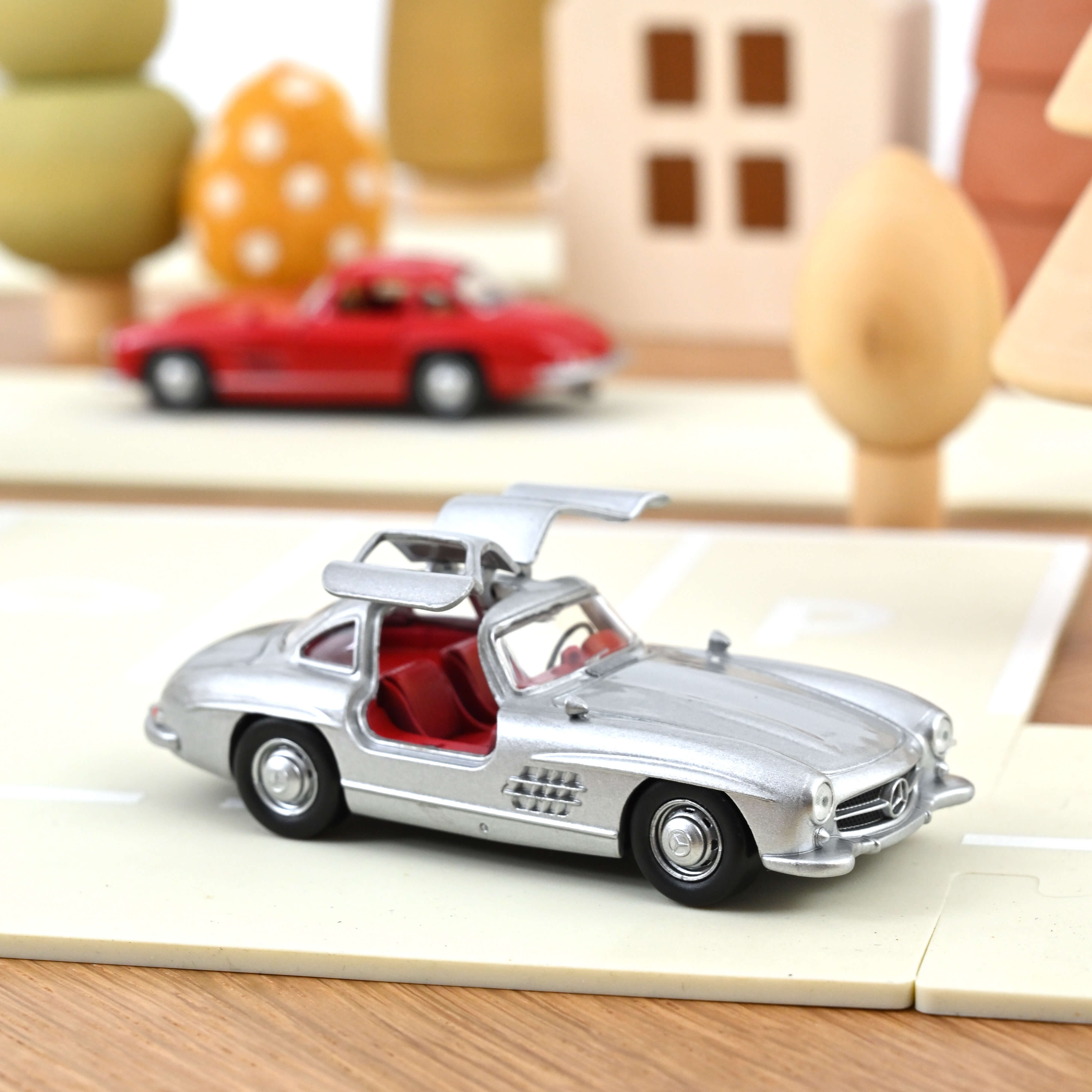 Mercedes Benz 300 SL 1954 Silver Jet-car 1:43 – Norev