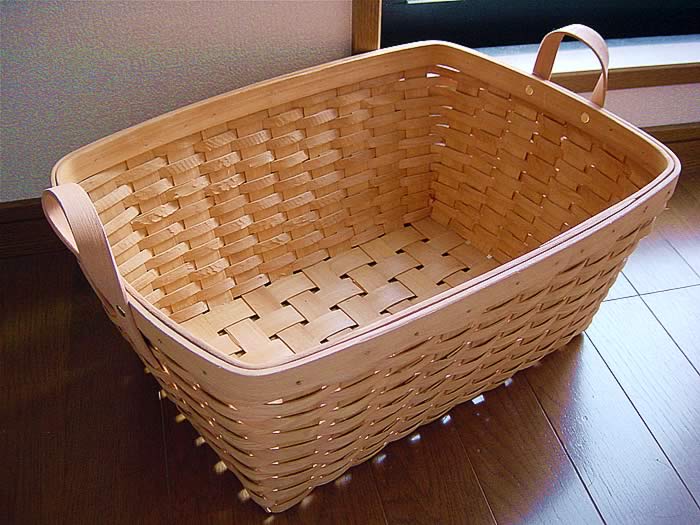 天然木バスケット