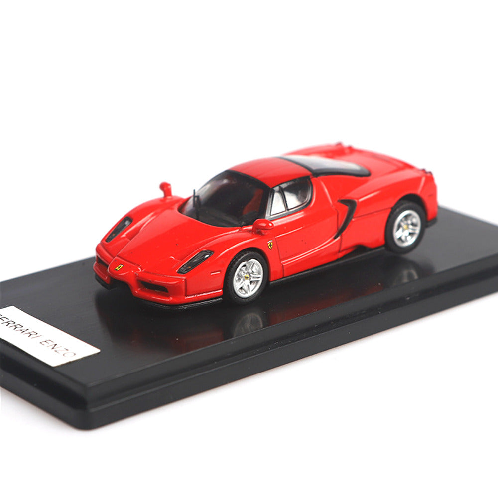 Enzo Ferrari (Red) 1/64 Scale Diecast Metal Sports Car Collectible
