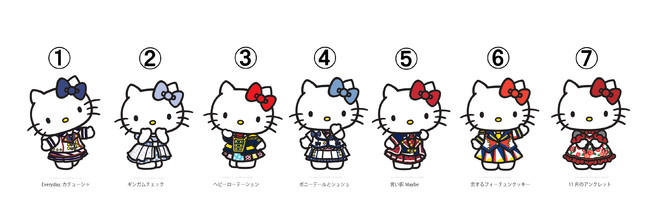 AKB48 15周年記念コラボグッズ第12弾！！ HELLO KITTY × AKB48をオサレ