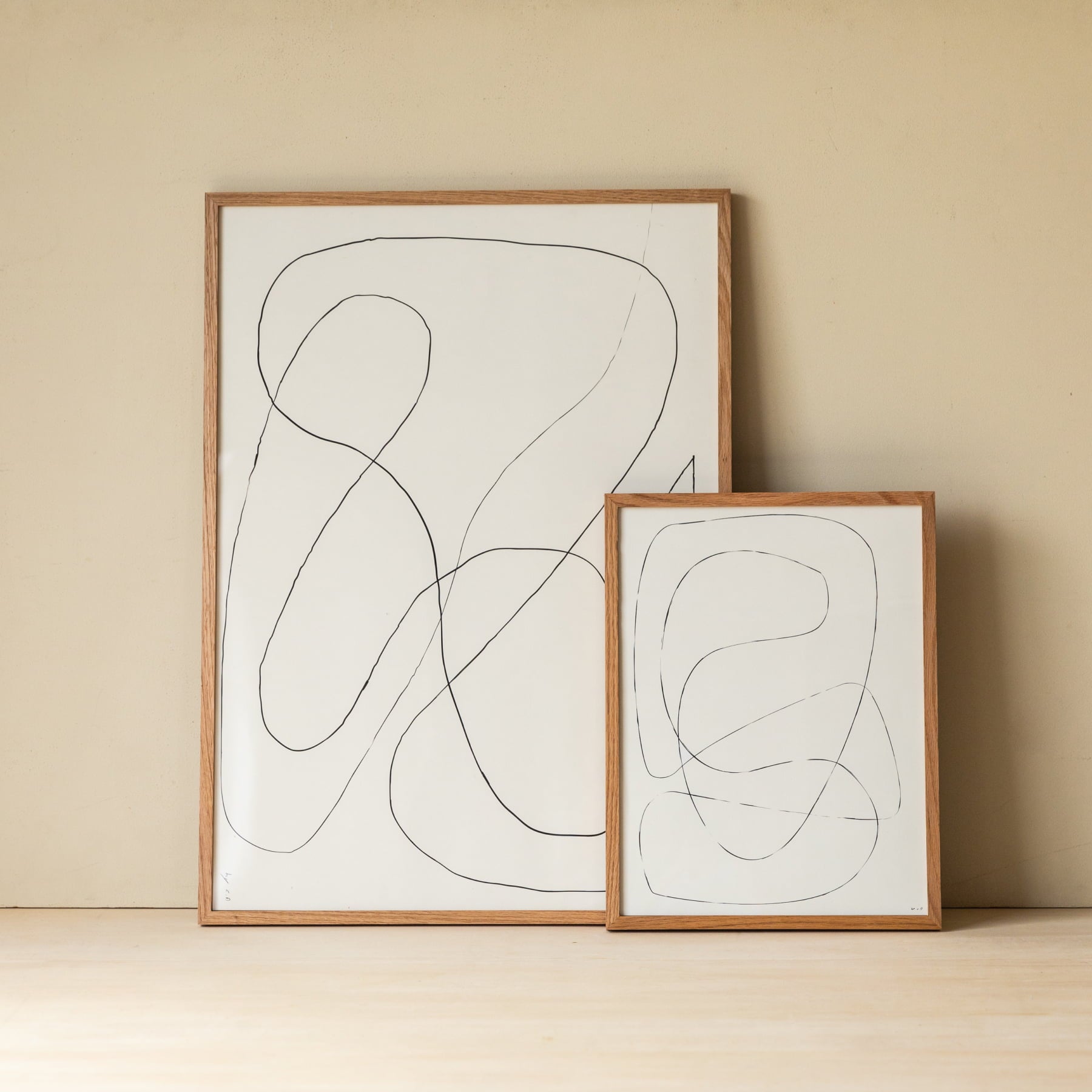 木製ポスターフレーム／ナチュラル｜アートポスター・フレーム｜オルネ