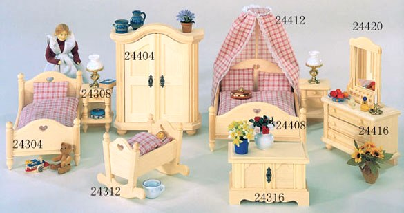 ドールハウスミニチュア家具「クラシック」