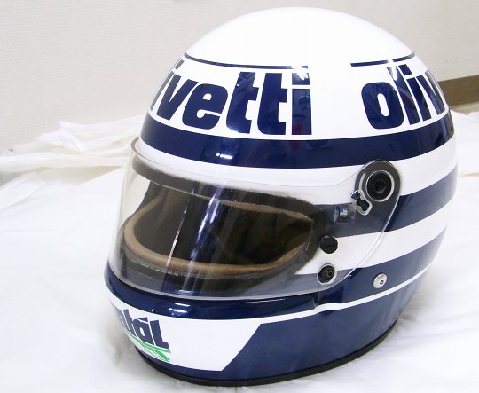 JFC F1 ヘルメット リカルド・パトレーゼ 1992 1/12 Yahoo!オークション - 超希少 リカルド・パトレーゼ ヘルメット '92ウ